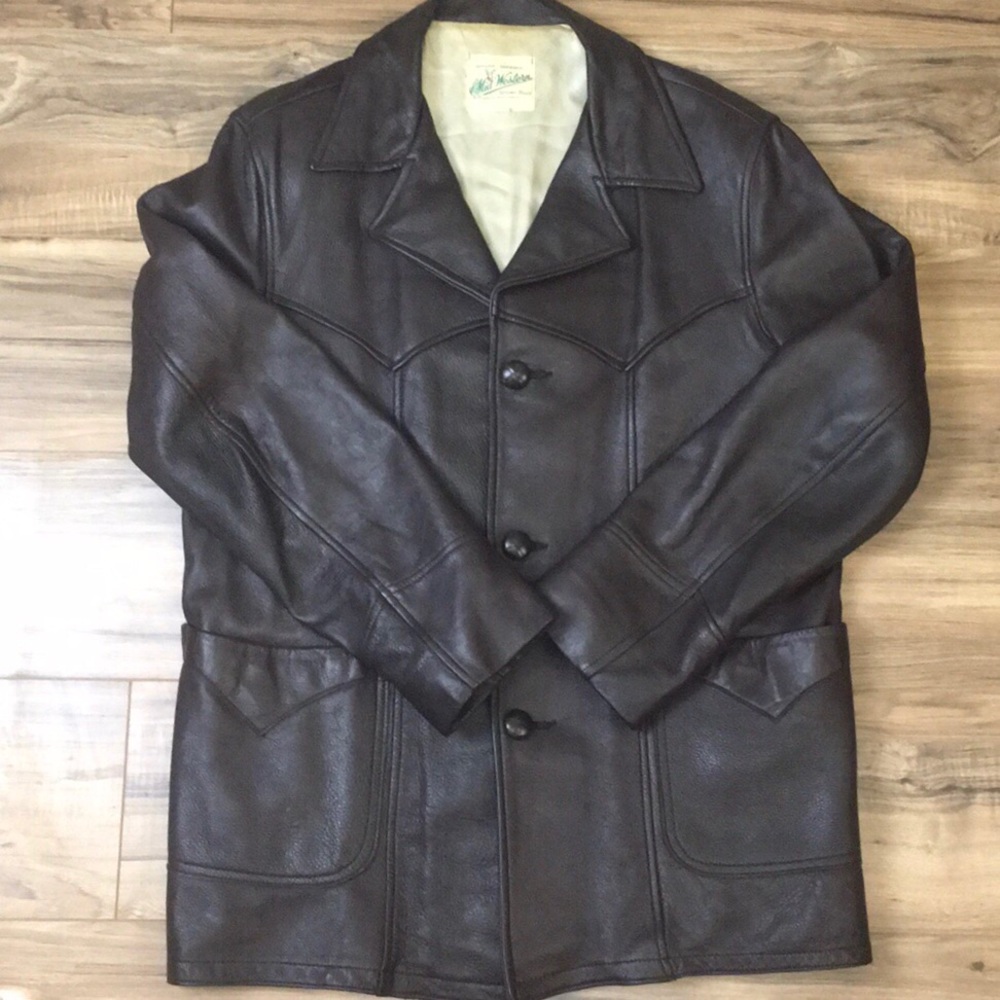 VTG Mid Western Sport Togs Genuine Deerskin Jacket